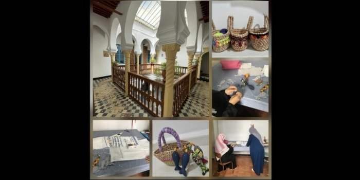 Café thématique dans la Casbah