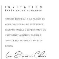 Exposition ecodesign d'artisanat algérien durable par La Dwira Chic