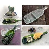Atelier recyclage et fusing de bouteilles de verre