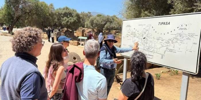 Visite de Tipaza avec Salim Sabour