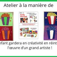 Atelier "à la manière de" pour les enfants (4-8 ans)