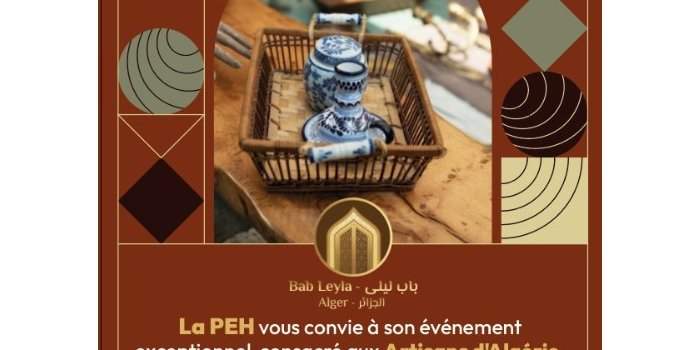 Marché des artisans d'Algérie de la Petite Ecole d'Hydra (PEH)